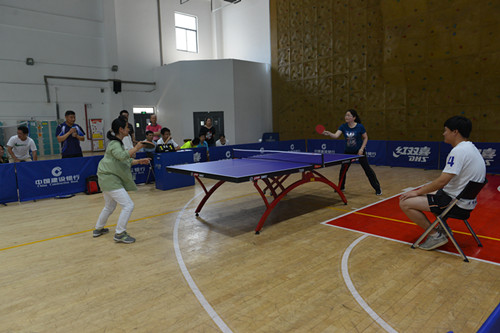 江苏城乡建设职业学院成功举办2017年度教职工乒乓球团体赛