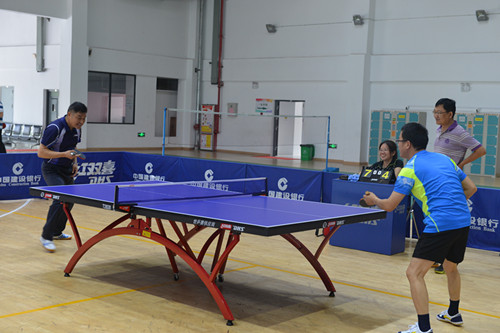 江苏城乡建设职业学院成功举办2017年度教职工乒乓球团体赛 江苏城乡建设职业学院成功举办2017年度教职工乒乓球团体赛