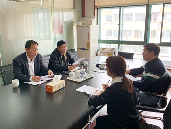 江苏城乡建设职业学院领导来我院检查经营管理区域安全生产工作