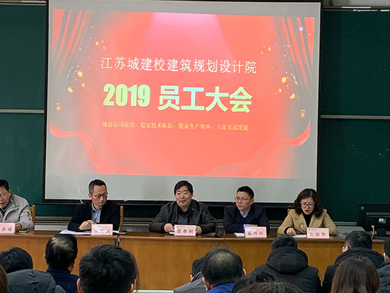 2019年员工大会顺利召开