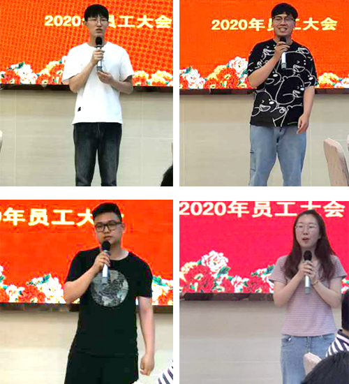 新进员工依次上台做自我介绍 新进员工依次上台做自我介绍